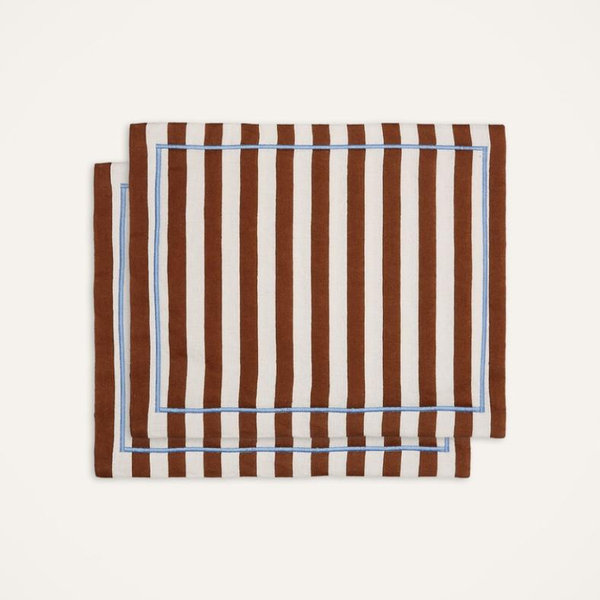 La DoubleJ - Riviera Cioccolato Placemat (Set of 2 | $50 each)