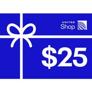 $25 United Shop eGift Card