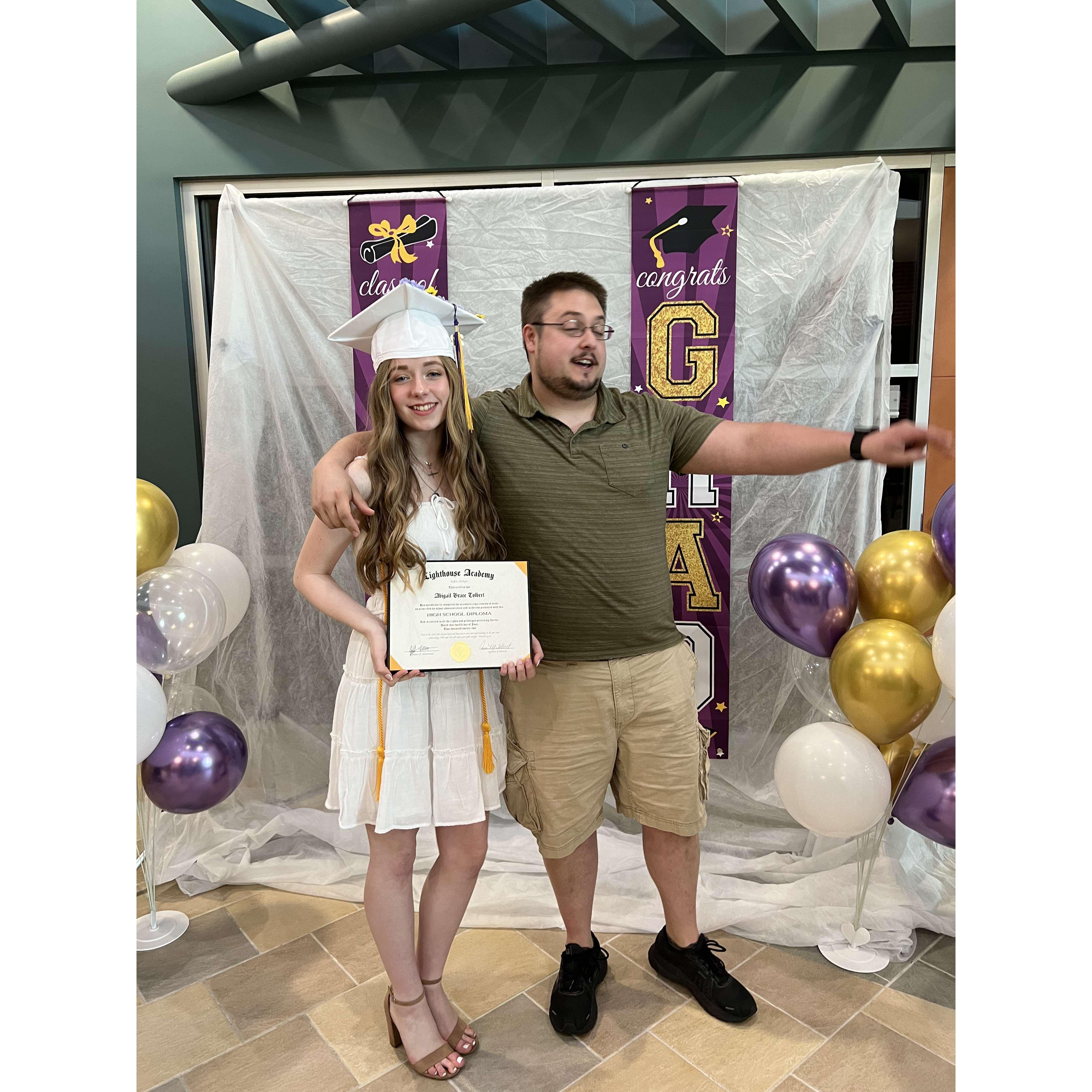 Abbie's Graduation Ceremony