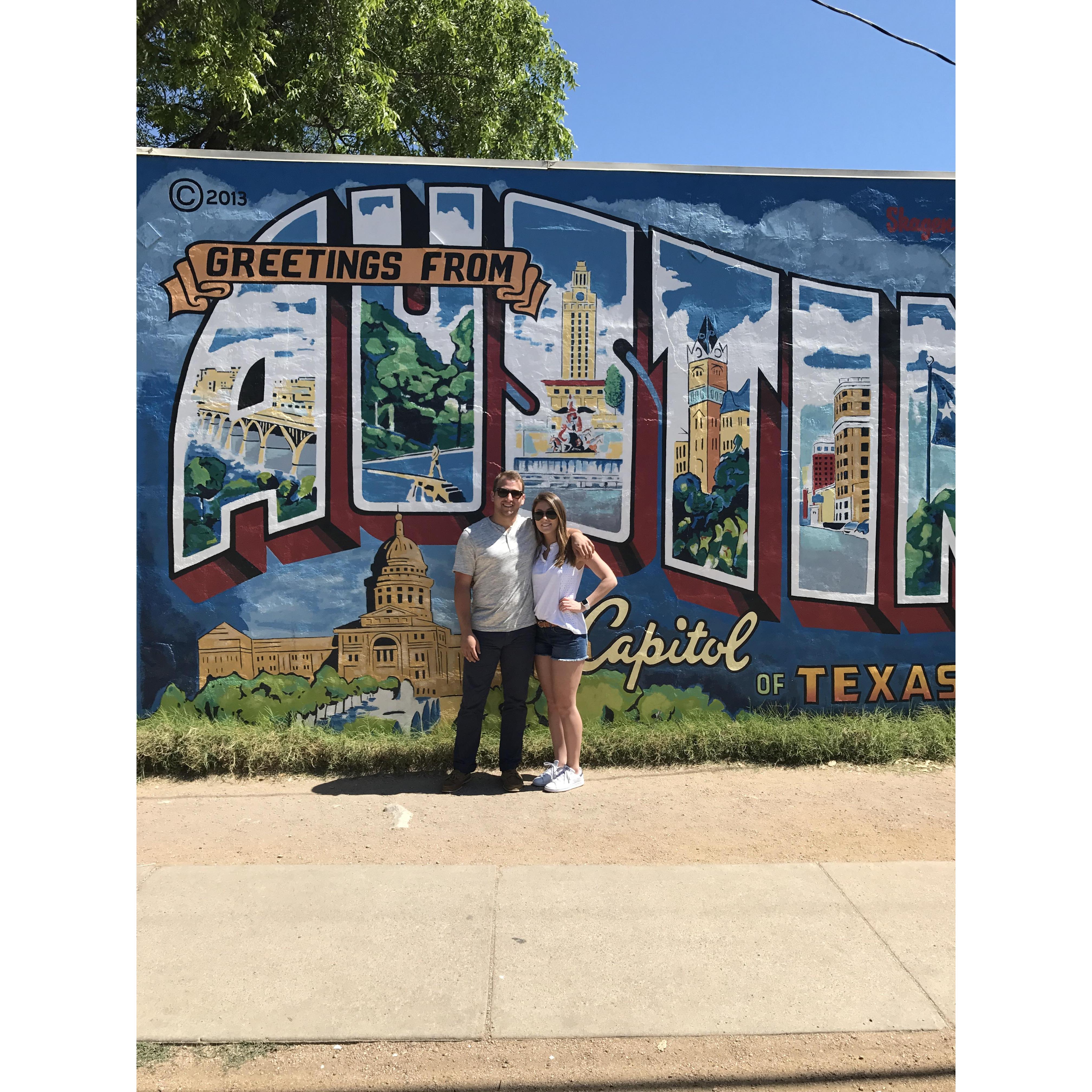 Visiting Steph in TX!