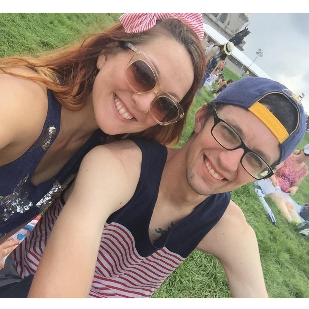 4th of July on Art Hill in Forest Park