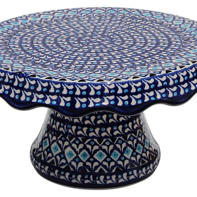 Polish Pottery Cake Plate