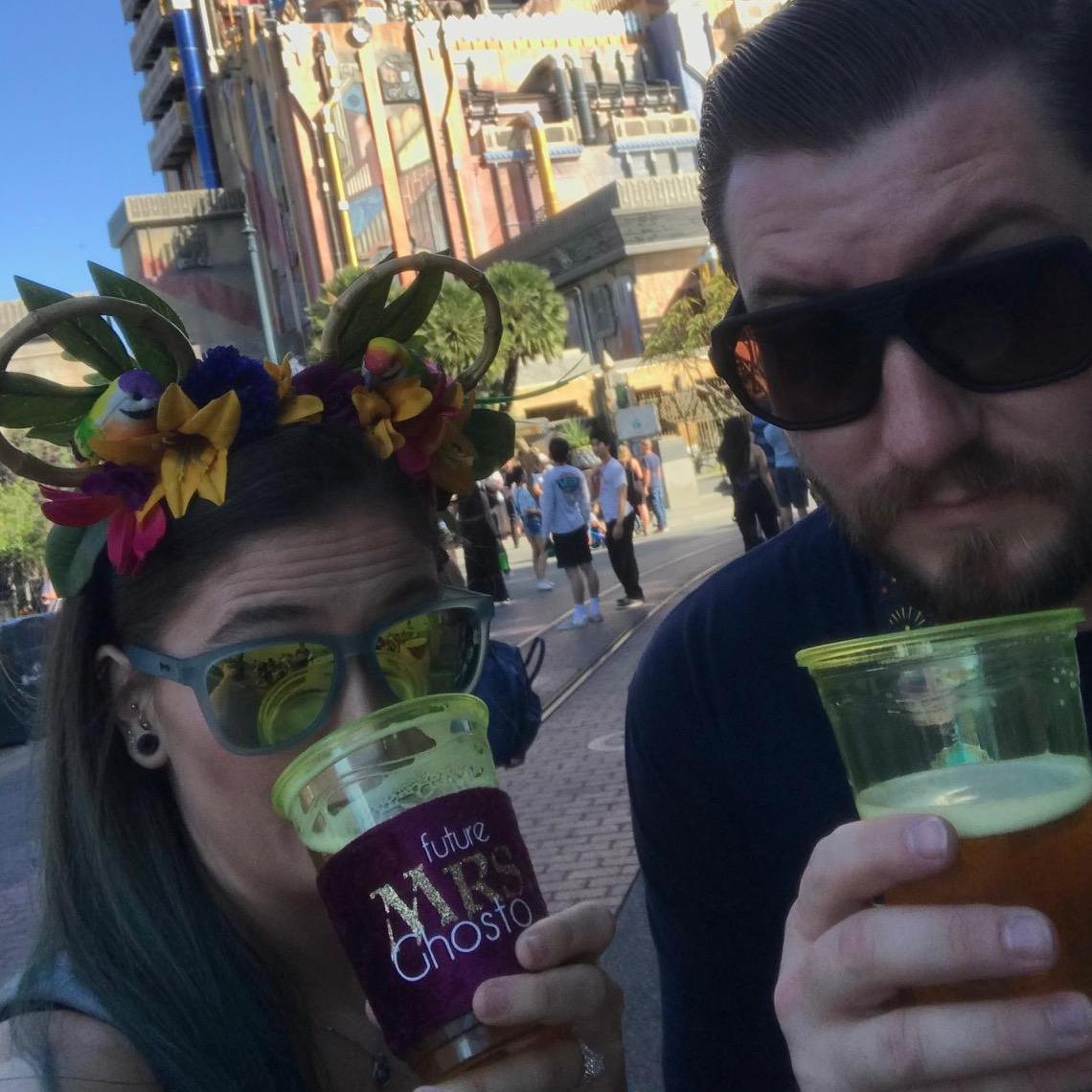 Two of our favorite things. Disneyland. And Beer.