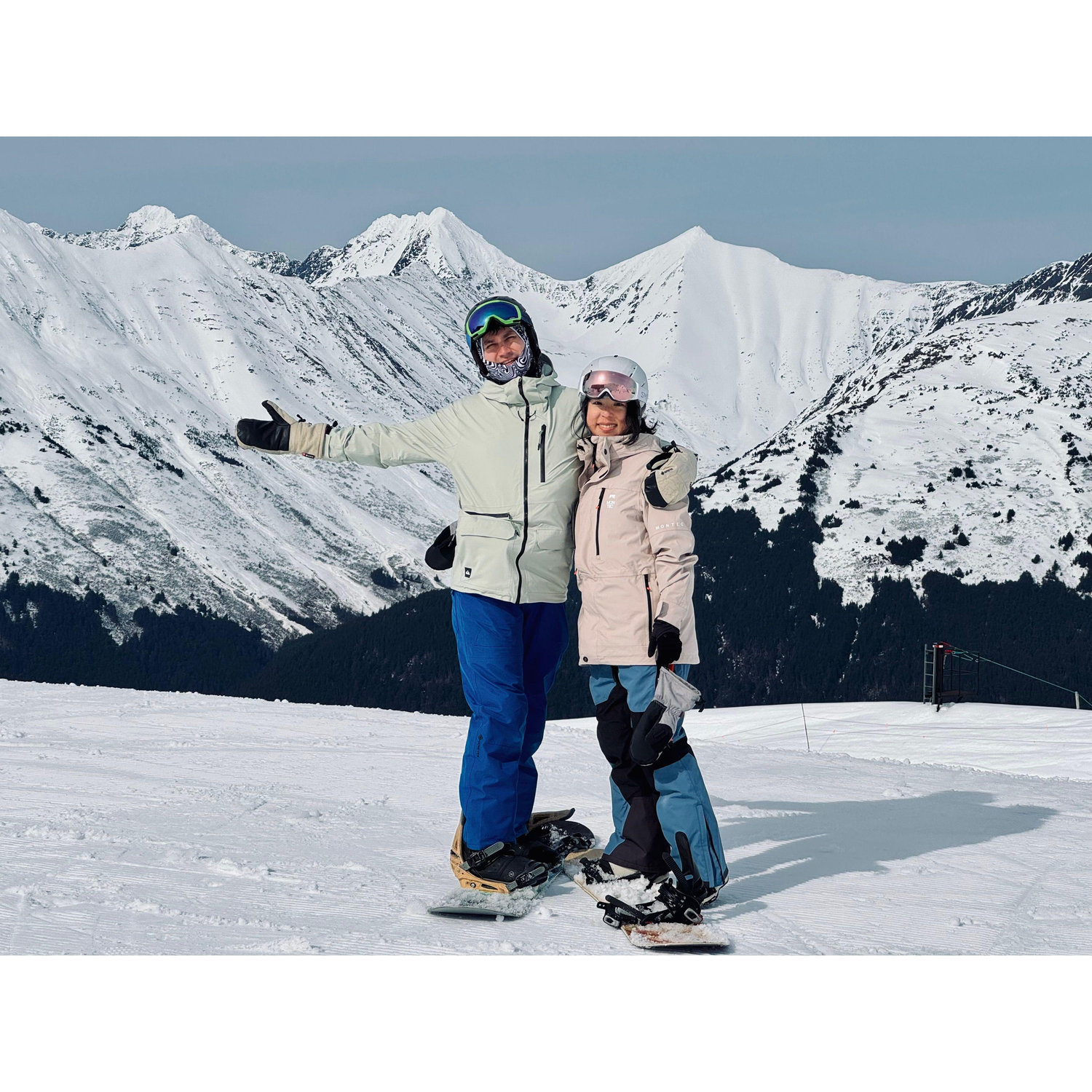 Aleyska Ski Resort in Girdwood Anchorage, Alaska. (photo credit: Dasha. April 2025)
