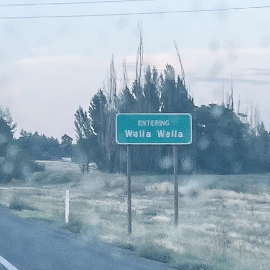 Dropping Donny in Walla walla to start work back at the Penn.
