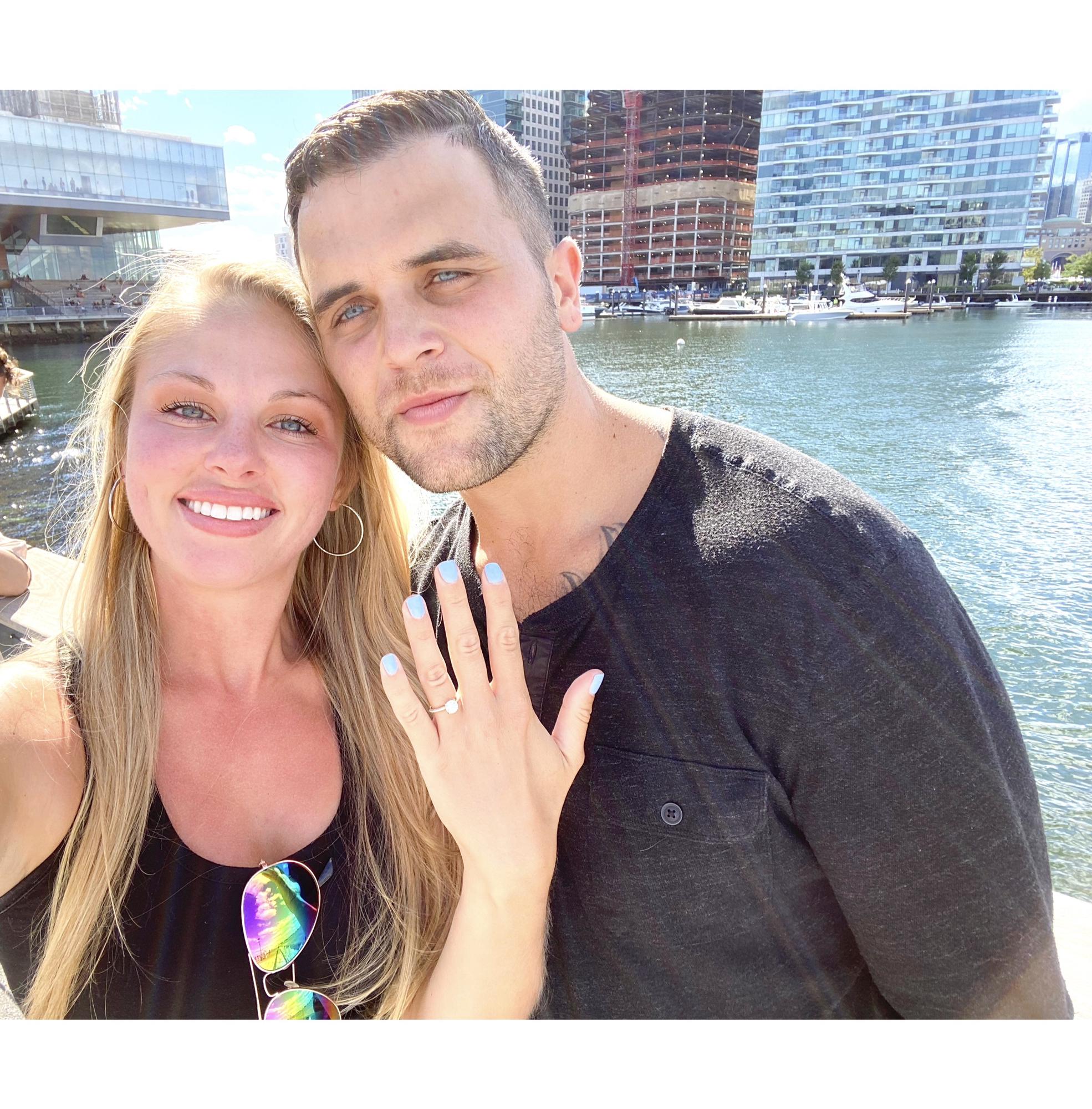 September 2020 - Couldn't be happier to be marrying each other :) - Boston, MA