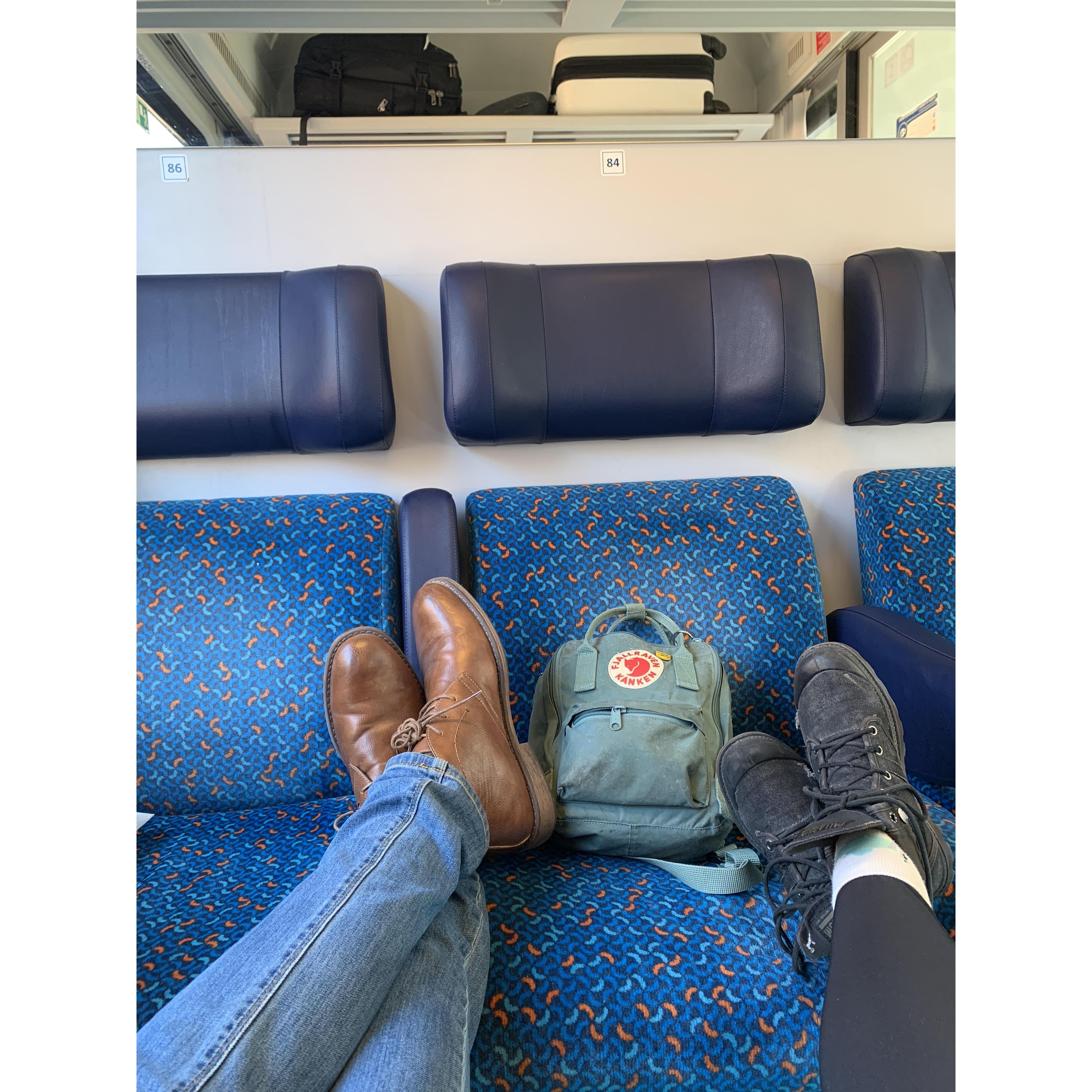 Traveling between Germany and Czech Republic
Spring 2019