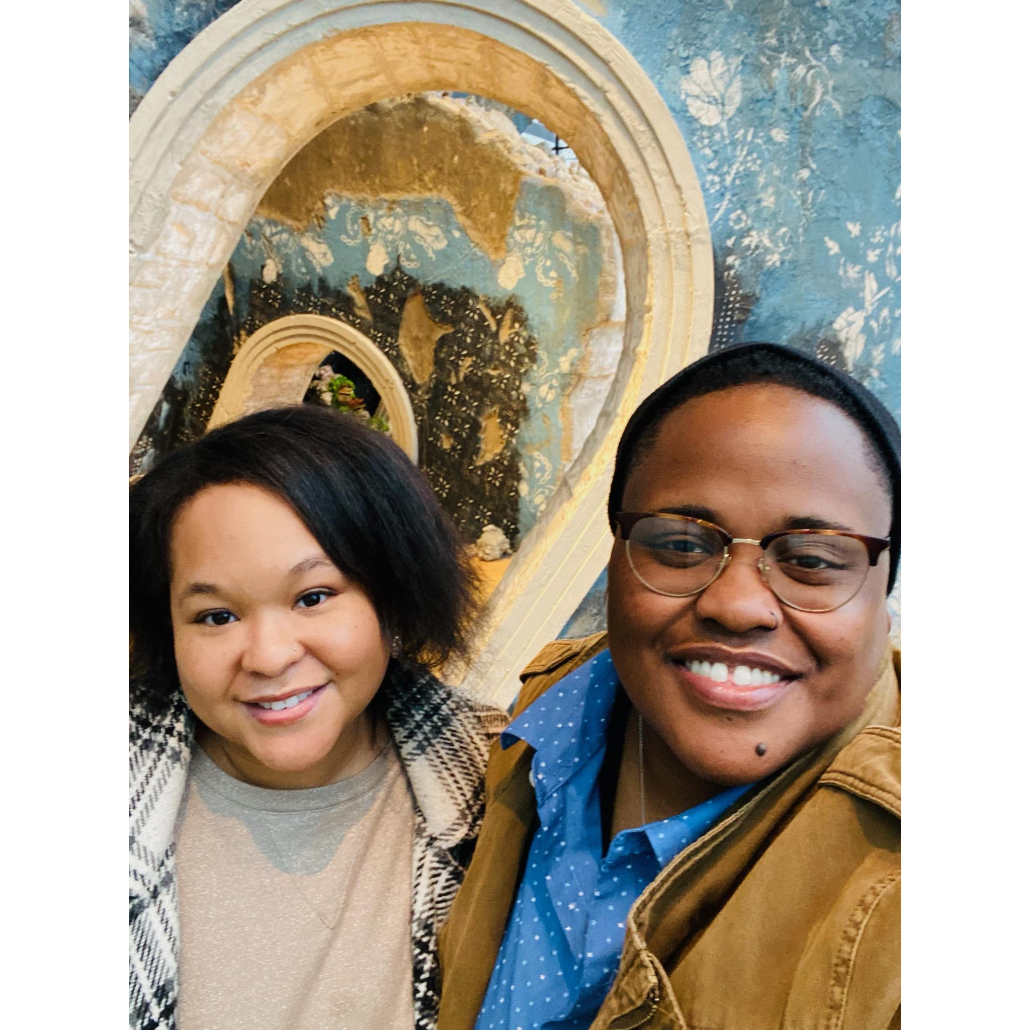 Our first time at the Art museum