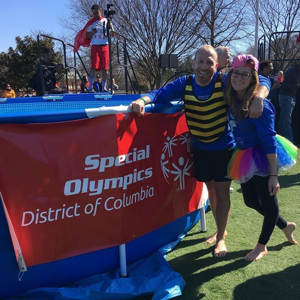 Our first Polar Plunge to support Special Olympics DC