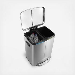 Marco 2-Compartment Can With Soft-Close Lid