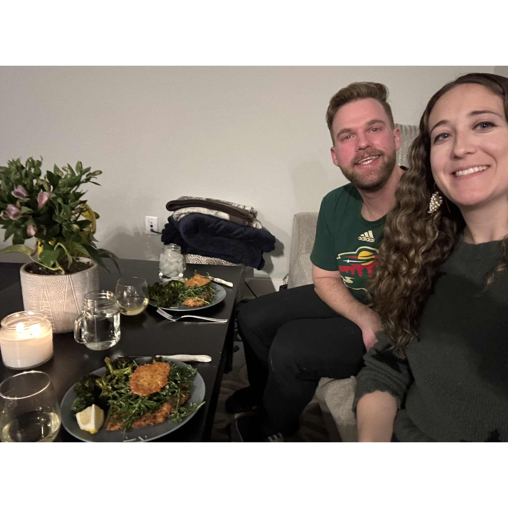 Our first Valentine's day together