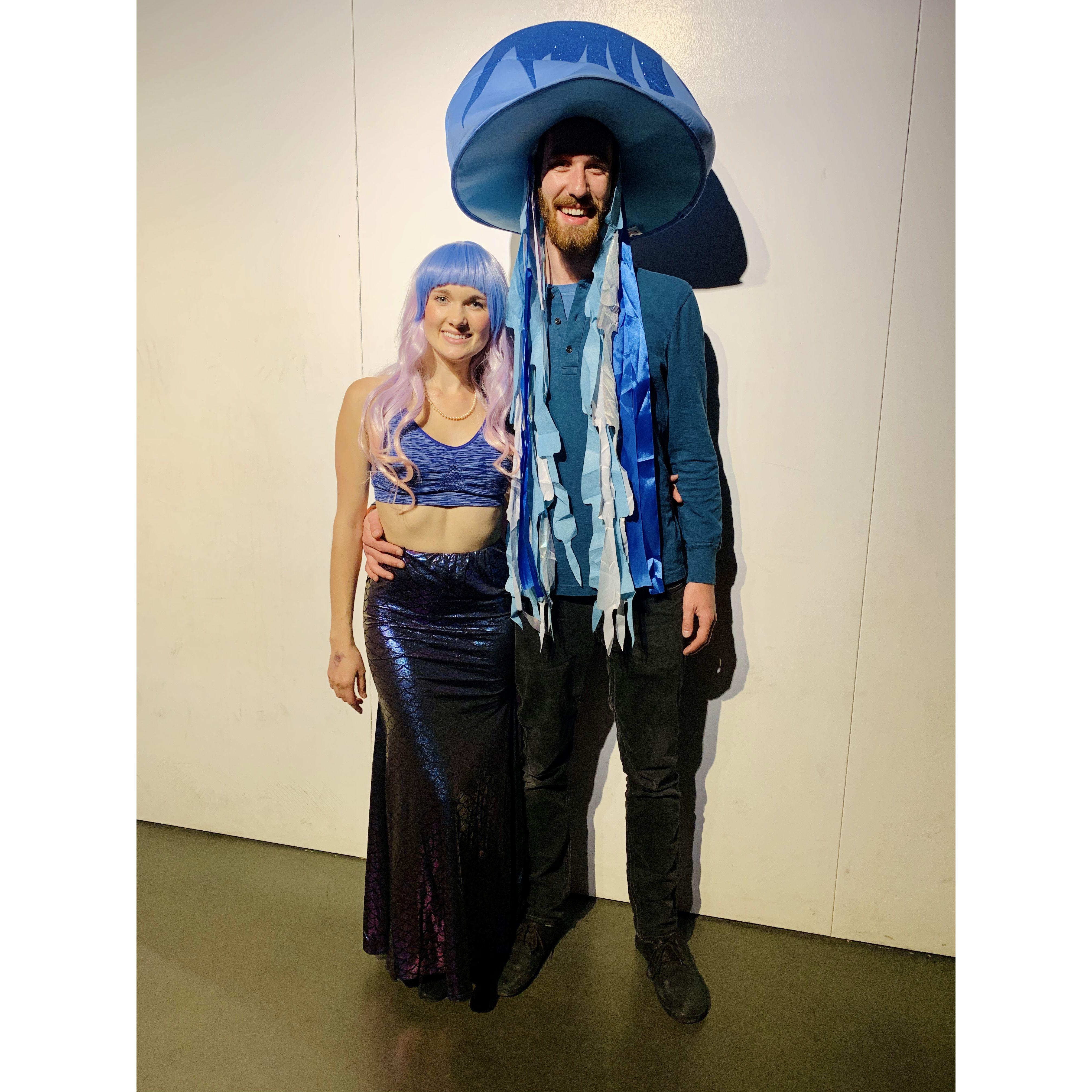 Mermaid & Jellyfish