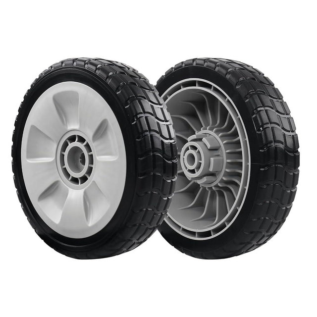CheeMuii HRR216 Lawn Mower Front Wheels Kit 2 Pcs Front Wheels 44710-VL0-L02ZB Replace for Honda HRR216 HRS216 HRT216 Walk-behind Lawn Mower