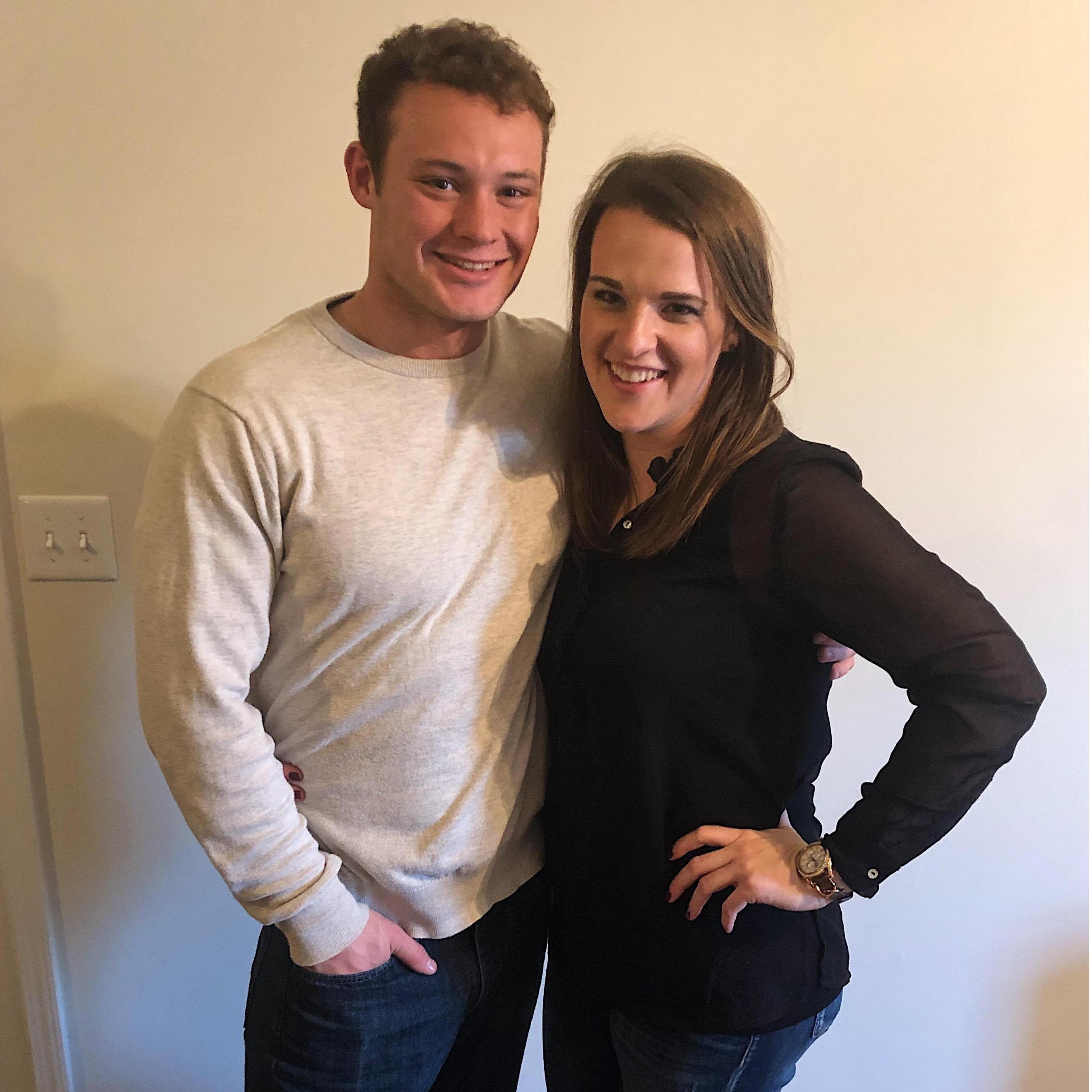 Our first Thanksgiving together. Also the first time Laura met Nate's parents, Ken and Chery.