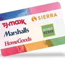 T.J. Maxx / HOMEGOODS giftcard