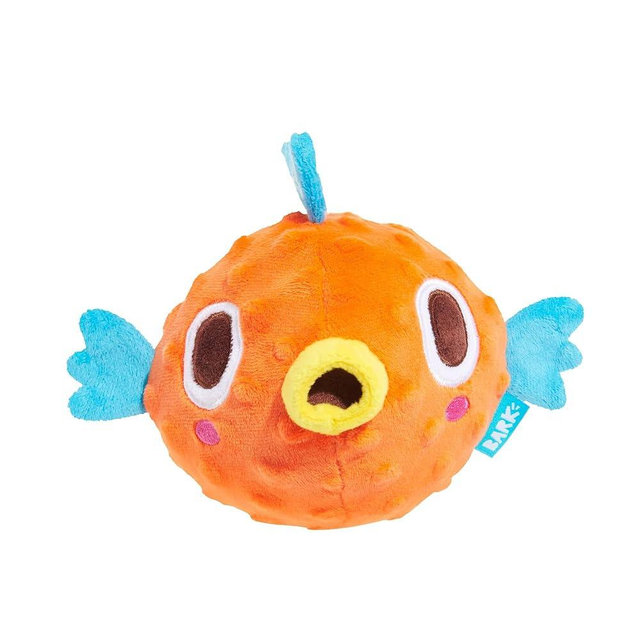 Barkbox Air Head Dog Toy – Rip & Reveal Plush Toy with Hidden Spiky Squeaker Ball, Crazy Crinkle & Fluffy Filling – Interactive Play for Medium to Large Dogs