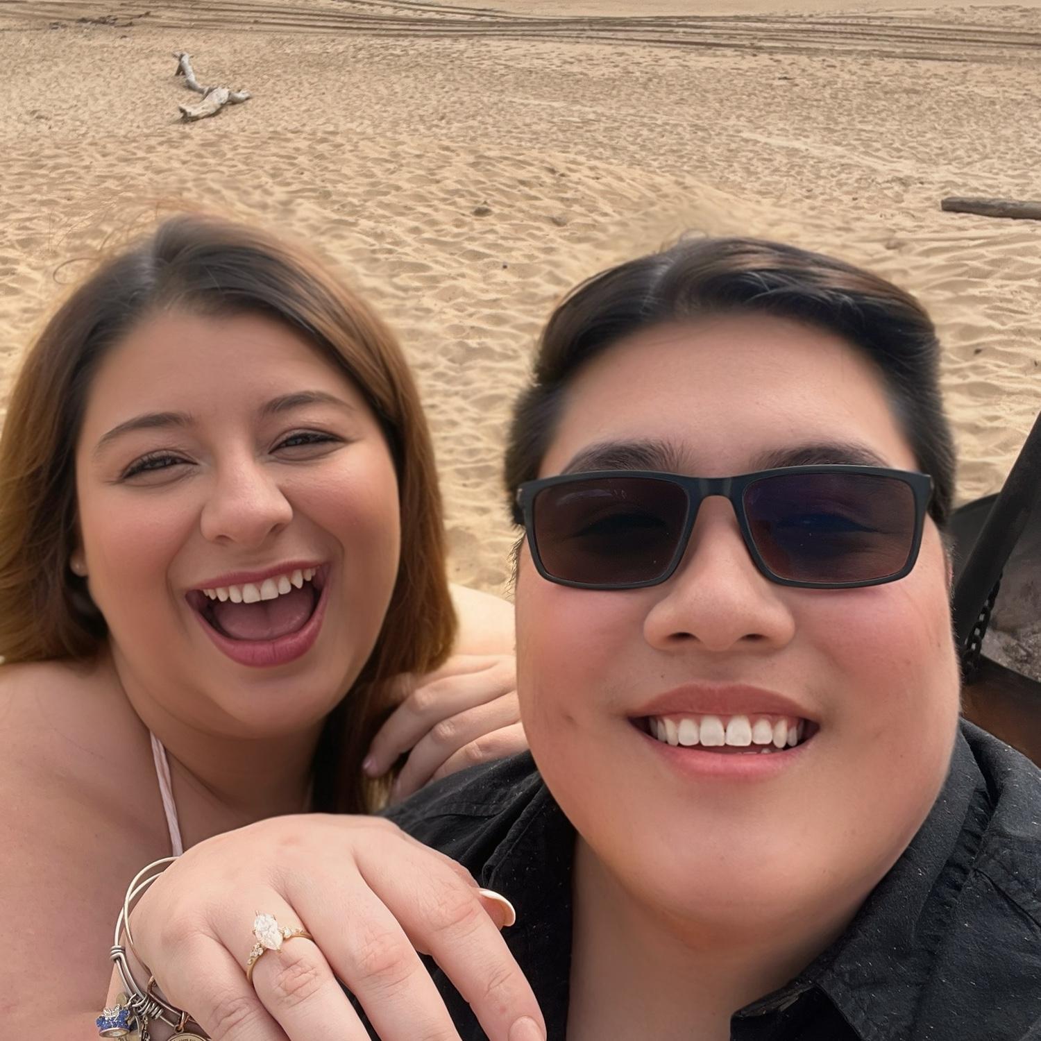 May 15, 2025 — We’re engaged!