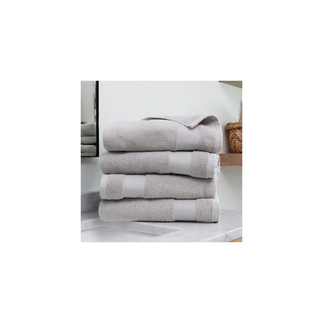 Set Of 4 Bath Towels, 100% Super Plush Premium Cotton - Becky Cameron