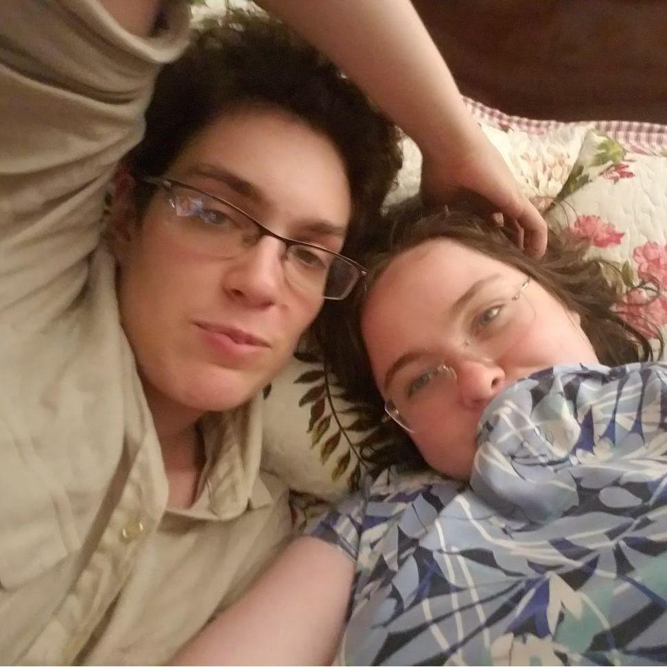 Insomnia-induced selfies two weeks before the wedding