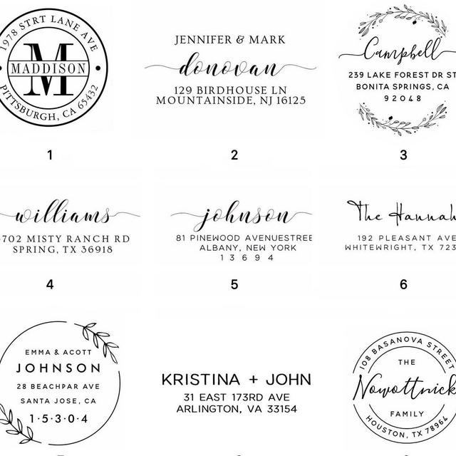 Self Inking Address Stamp,Return Address Stamp,Personalized Stamp,Wedding Address Stamp,Personalized Address Stamp,Wedding Stamp, Realtor
