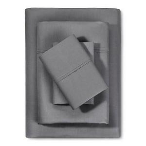 Performance Sheet Set (Queen) Dark Gray 400 Thread Count - Threshold™