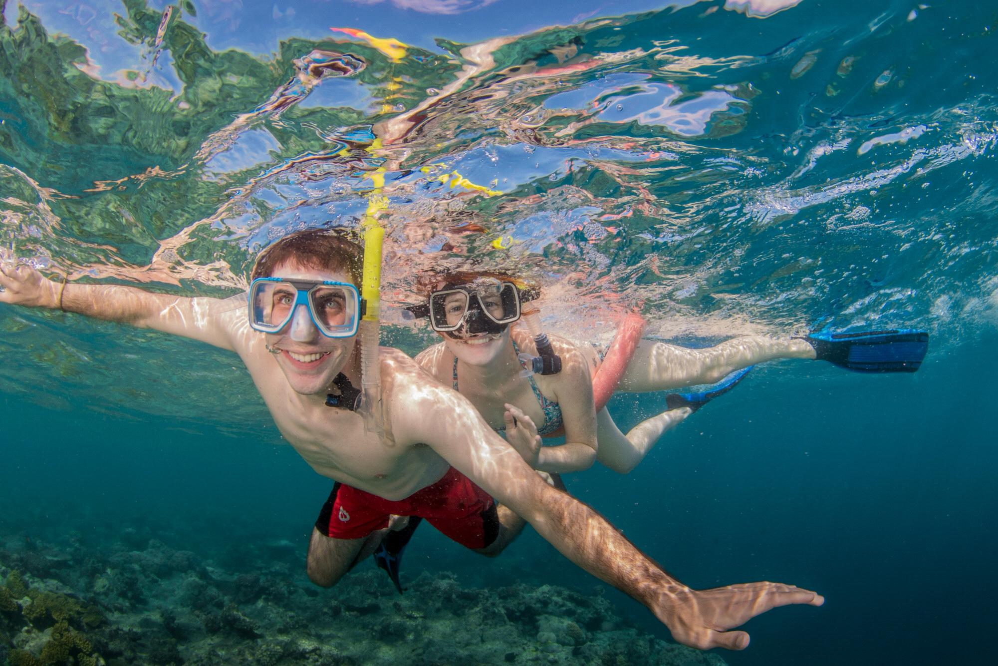 Snorkeling in Australia's Great Barrier Reef during our Sabbatical (September 2018)