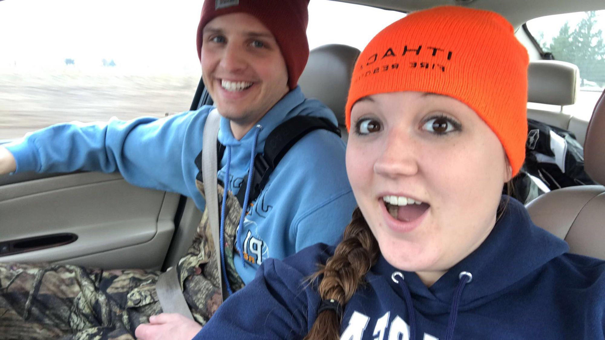 The first (and last) time Brandon took me hunting with him.