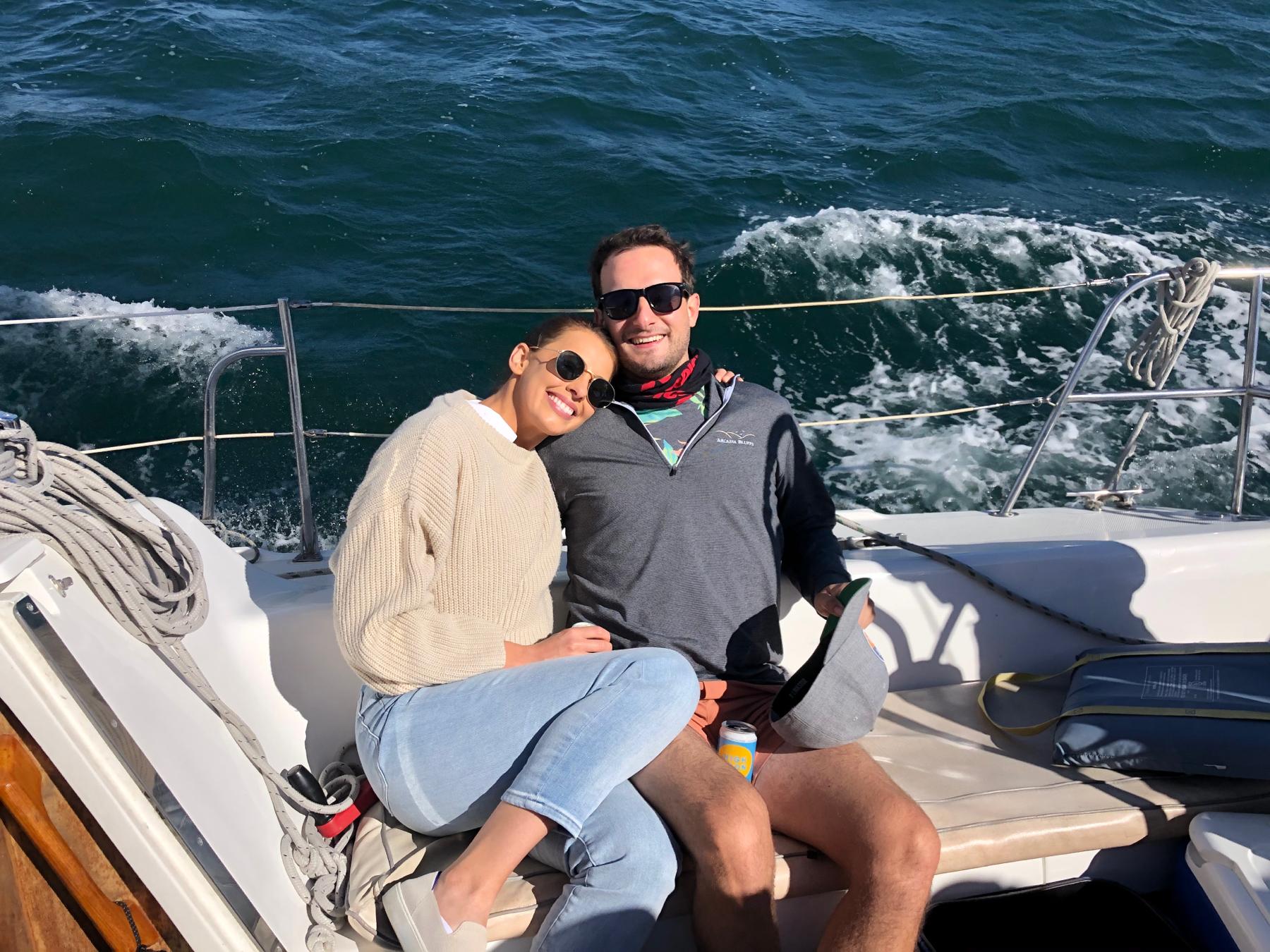 A day sailing in the San Diego bay.
