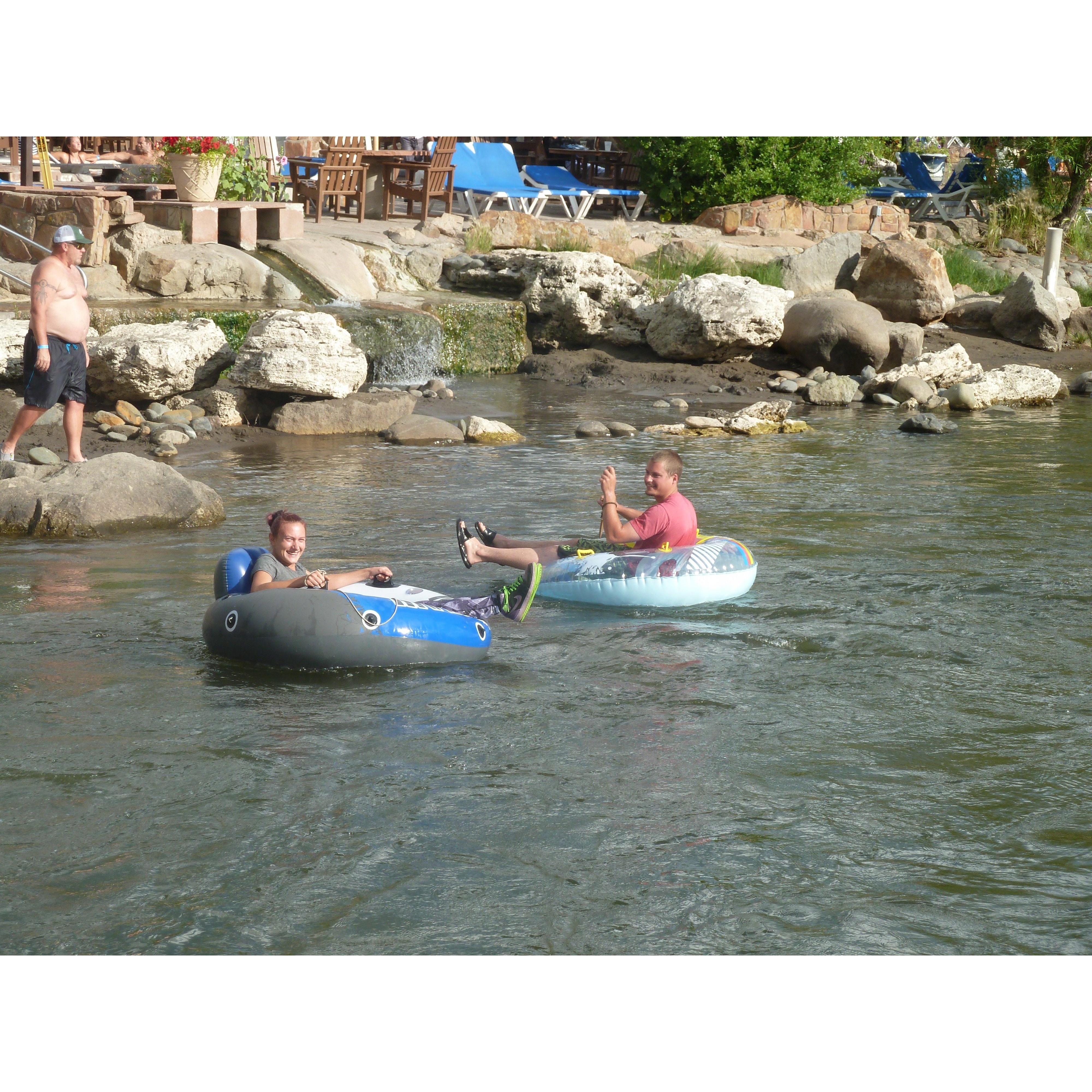 Floatin down river
