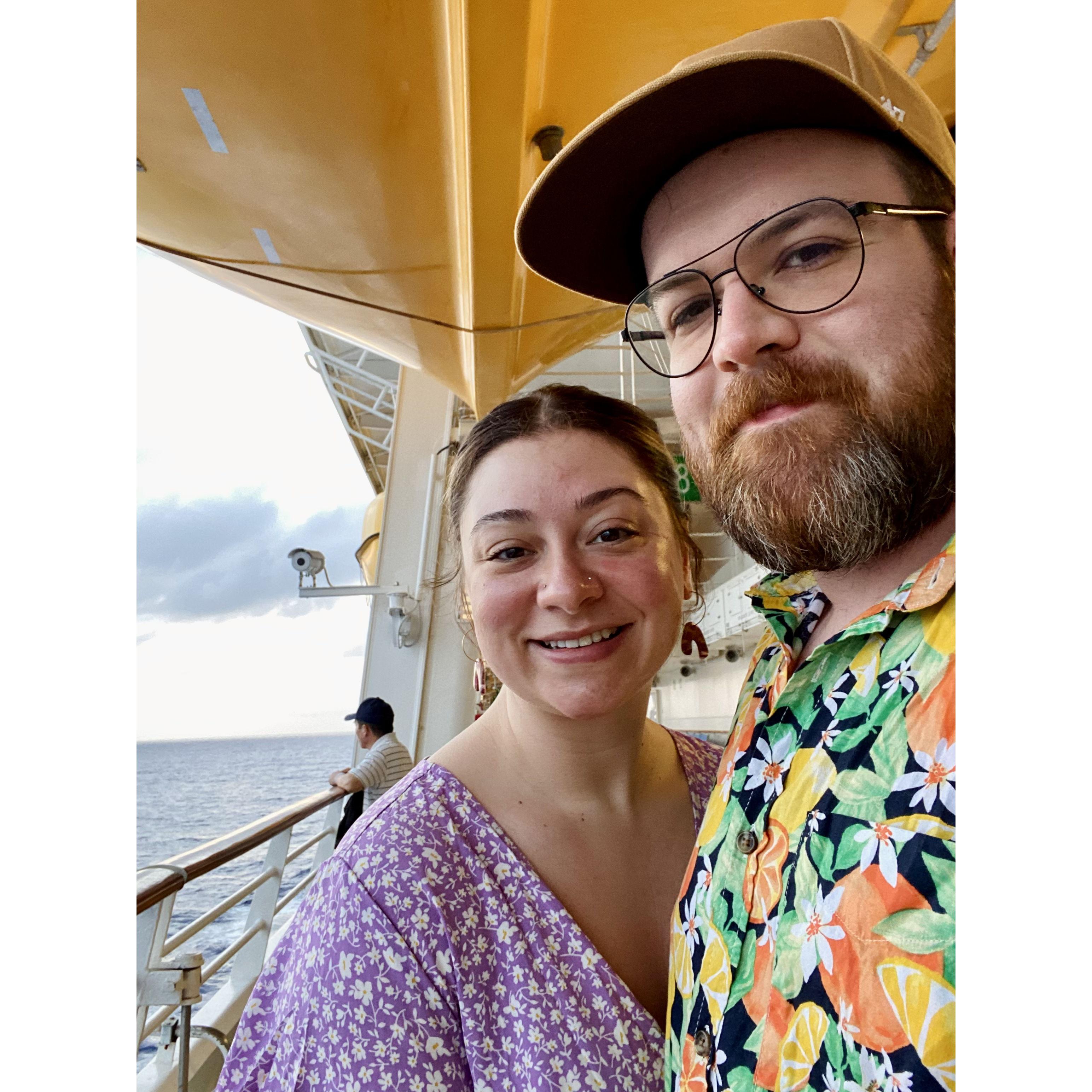 Our first cruise