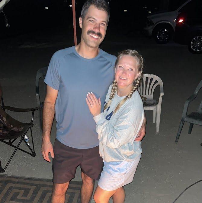 Night of our engagement.