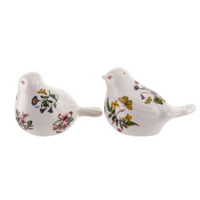 Portmeirion Botanic Garden Bird Shaped Salt and Pepper Set