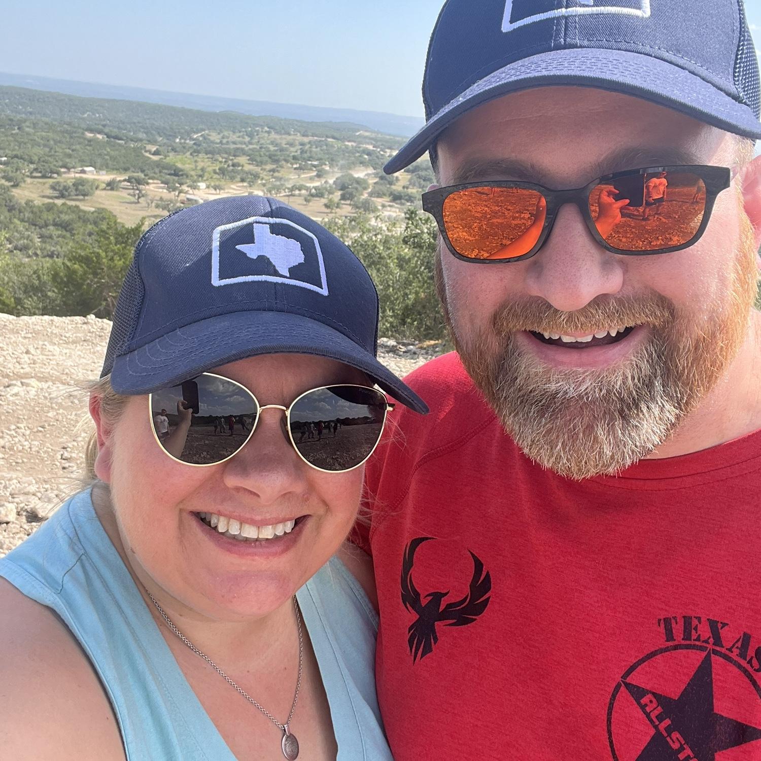 One of our first trips to Hidden Falls, together. Wildcat Mountain, future proposal sight down the line.