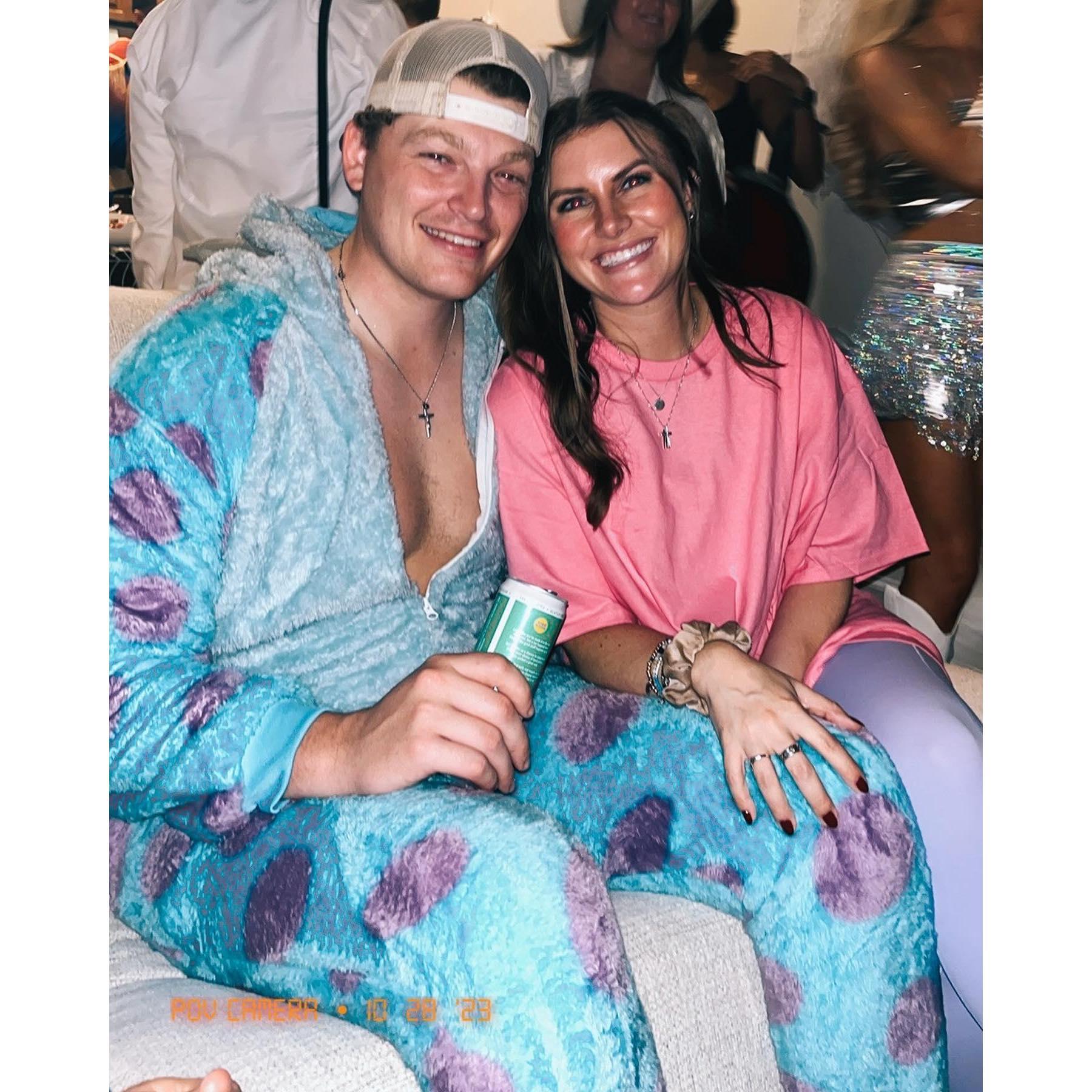 Halloween -- Sully & Boo from Monsters Inc.