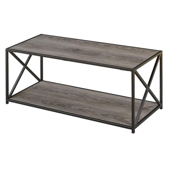 Tucson Coffee Table - Weathered Gray - Johar Furniture