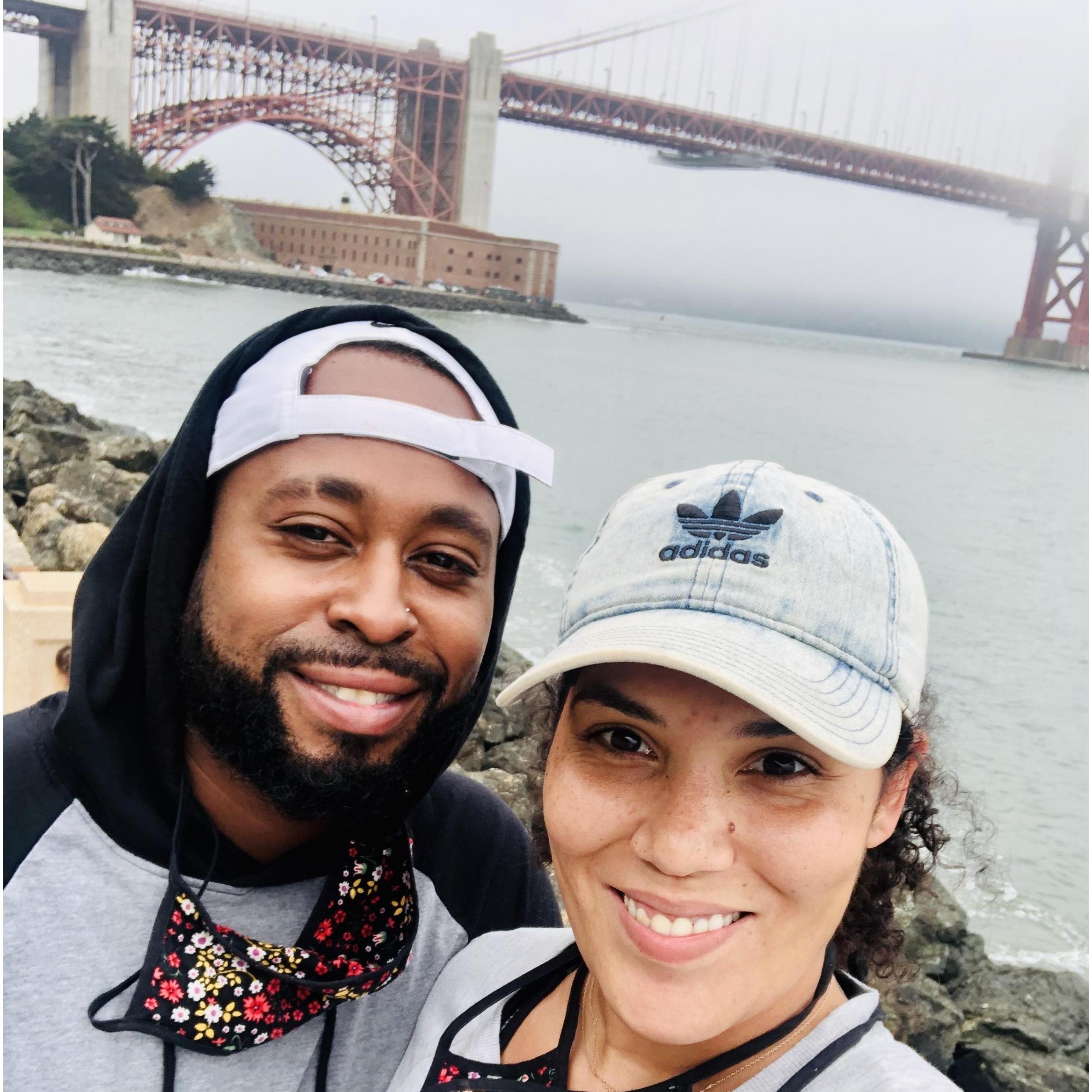 It was really hard with the fog but, WE DID IT!