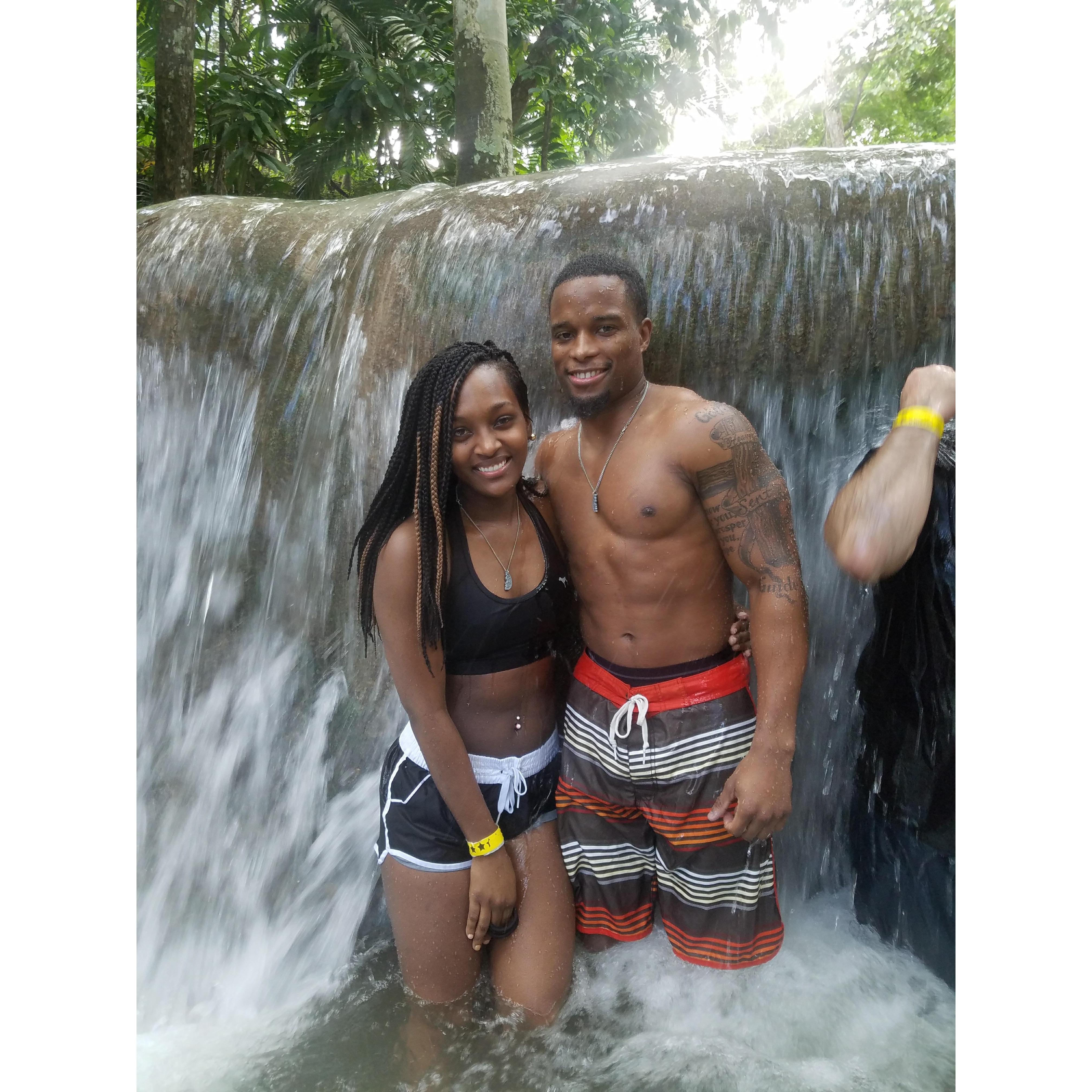 Our first trip to Jamaica in 2017. We loved it so much. We decided to get married there !!