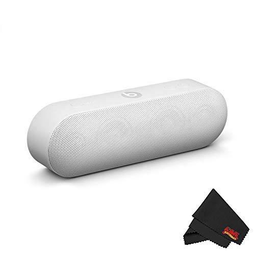 Beats Pill+ Portable Speaker + Fibercloth + USA Model (White)