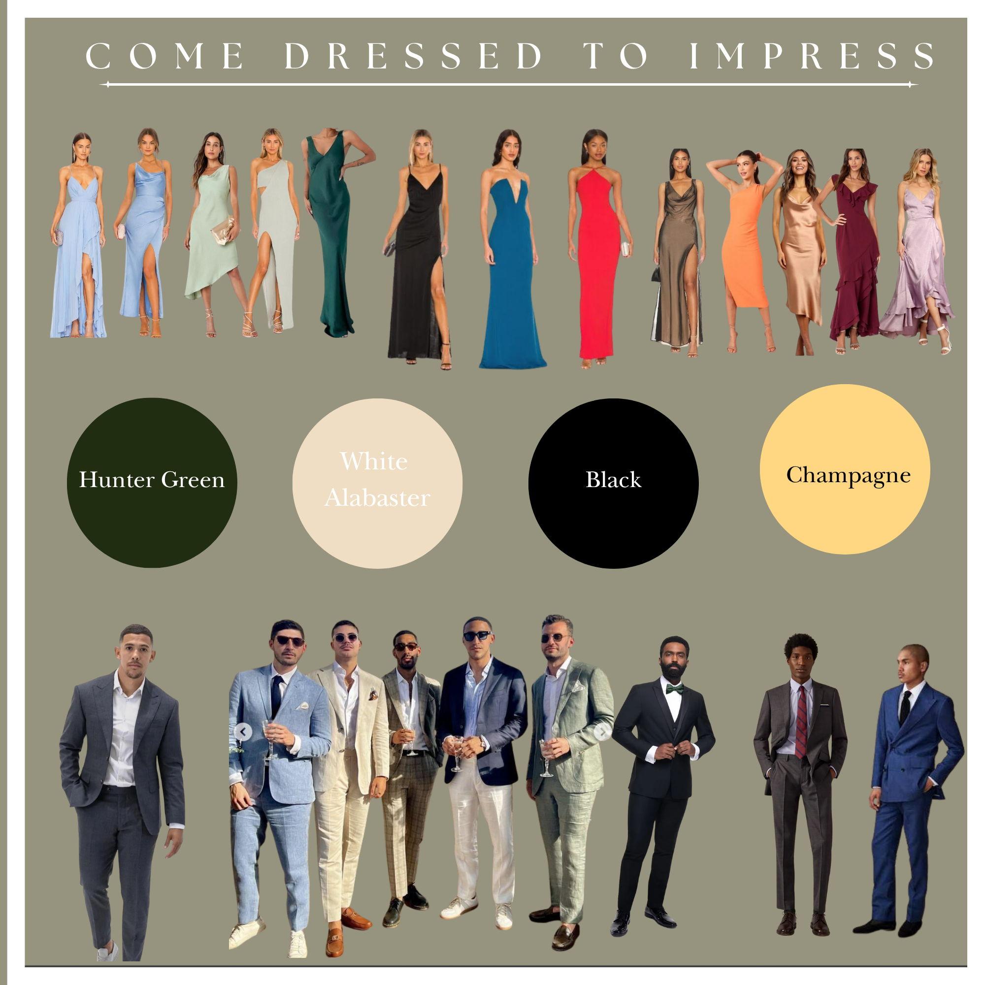 Our Wedding Attire Inspiration