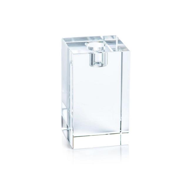 Crystal Block Candlestick