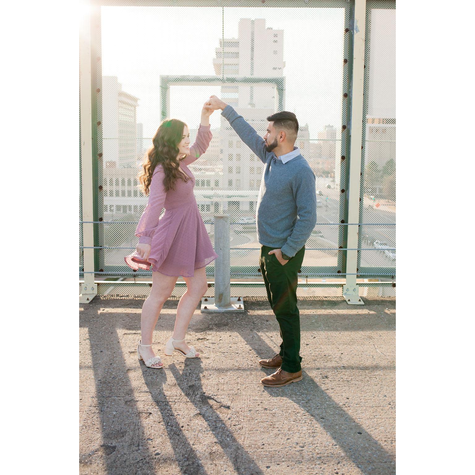 Engagement photos by HP Seniors