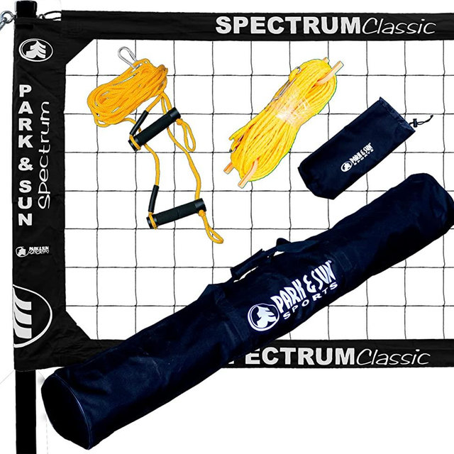 Park & Sun Sports Spectrum Classic: Portable Professional Outdoor Volleyball Net System
