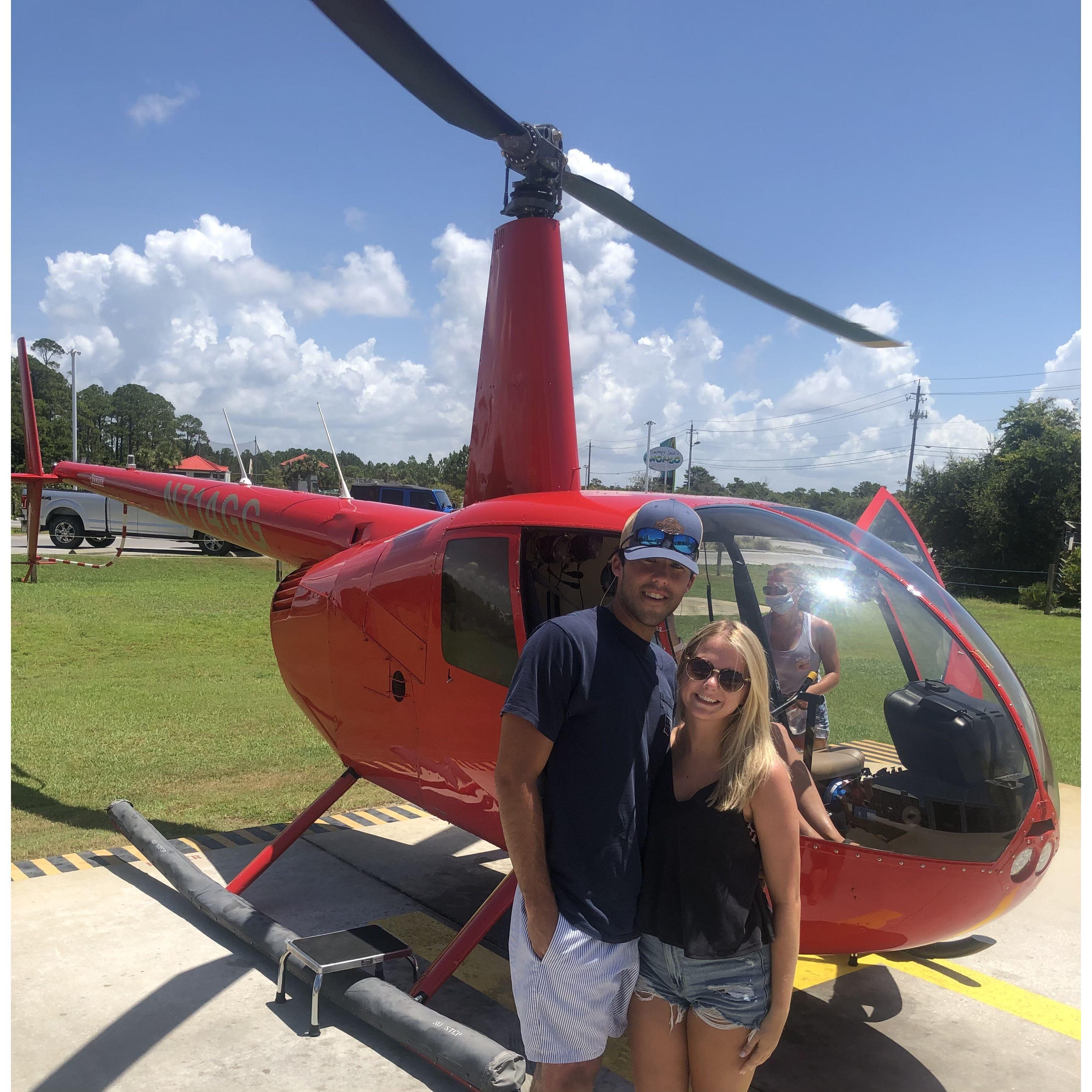 First vacation together in June 2020 at PCB