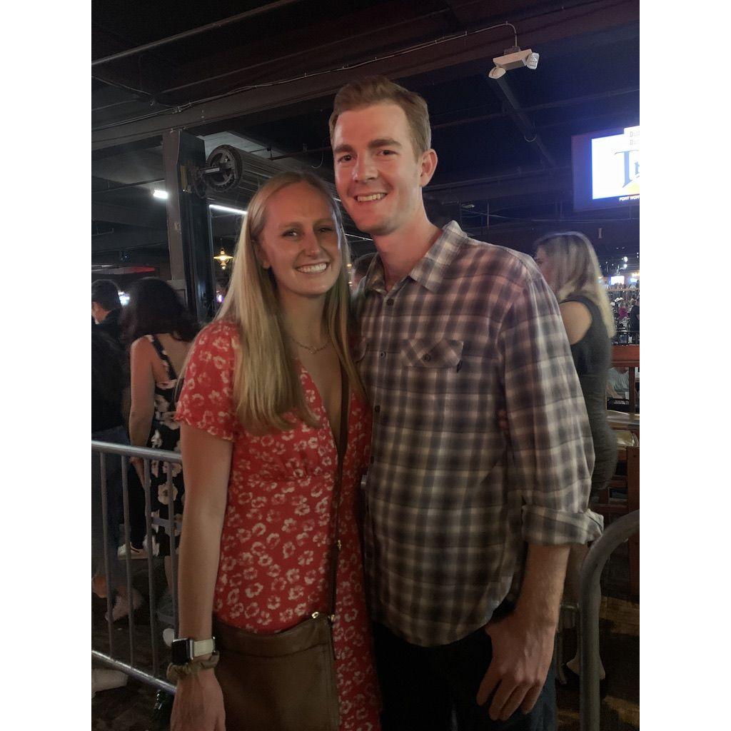 Billy Bob's while visiting Chase in Texas! yeehaw
