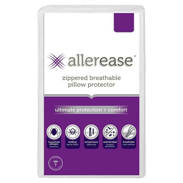 AllerEase Ultimate Pillow Protector, Standard/Queen
