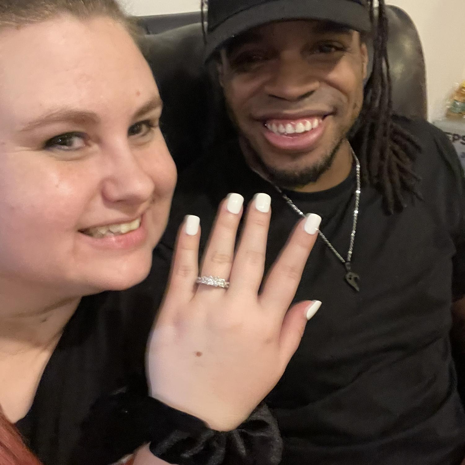 He proposed!