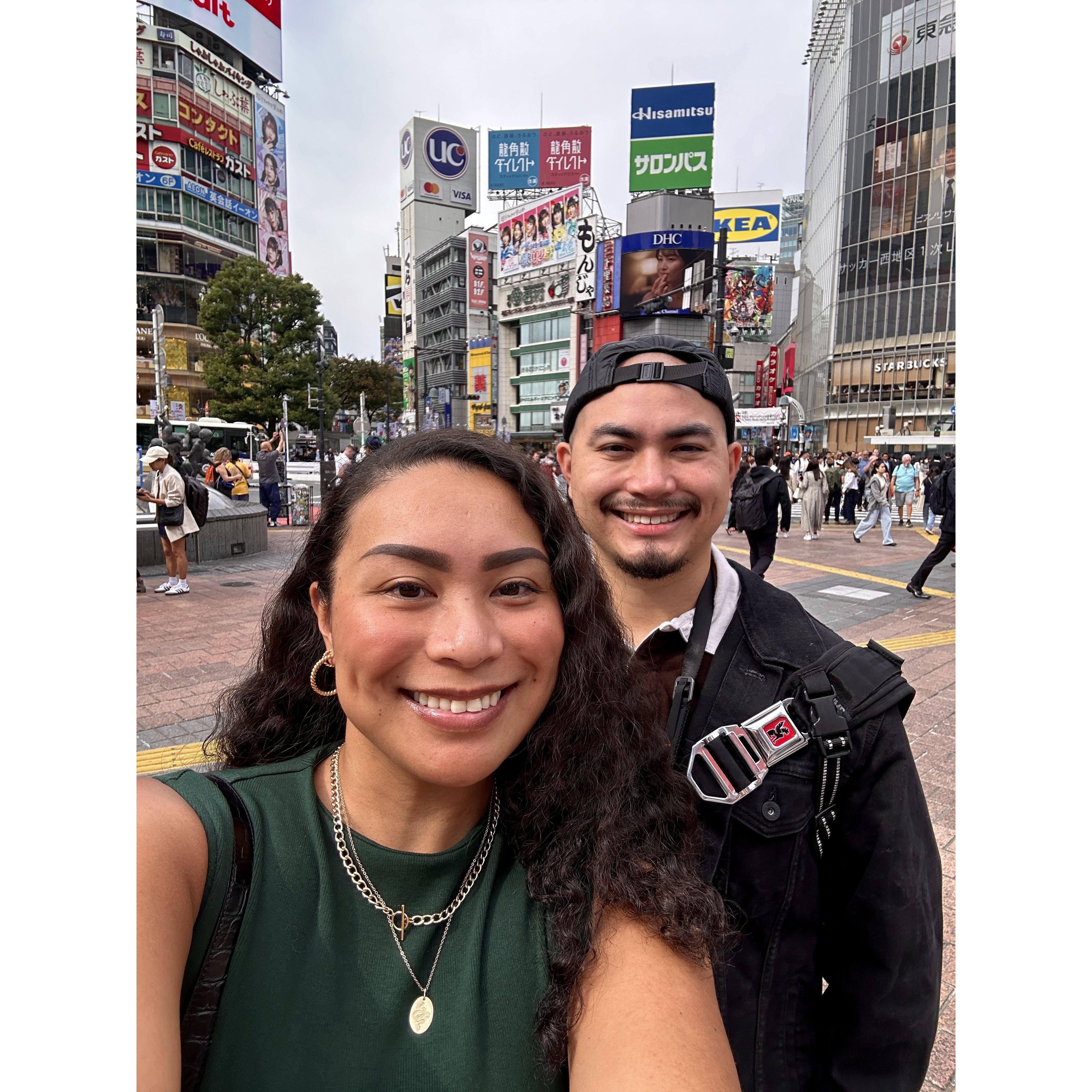 Celebrating our eleventh anniversary in Tokyo!
