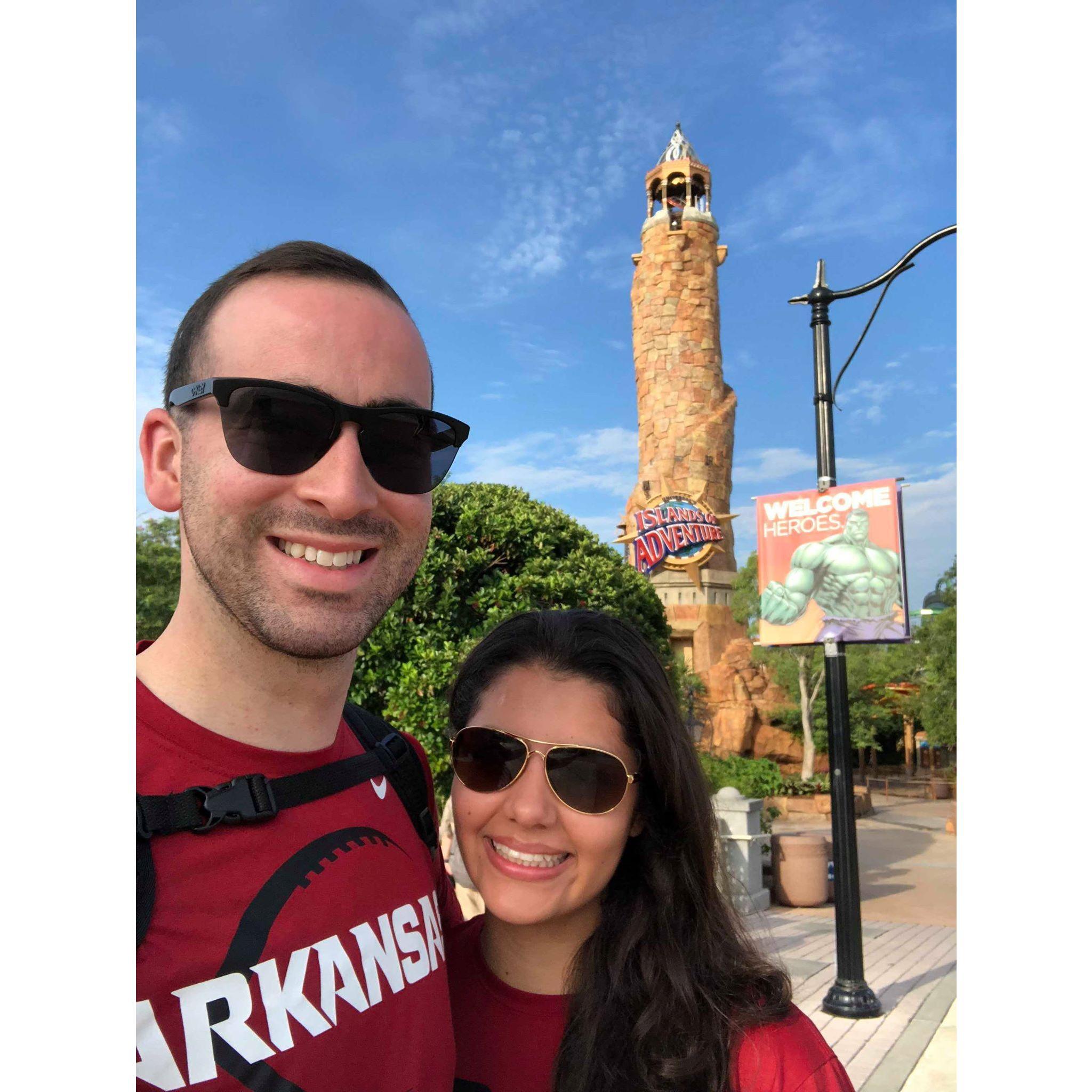 @ Islands of Adventure, Orlando, FL.