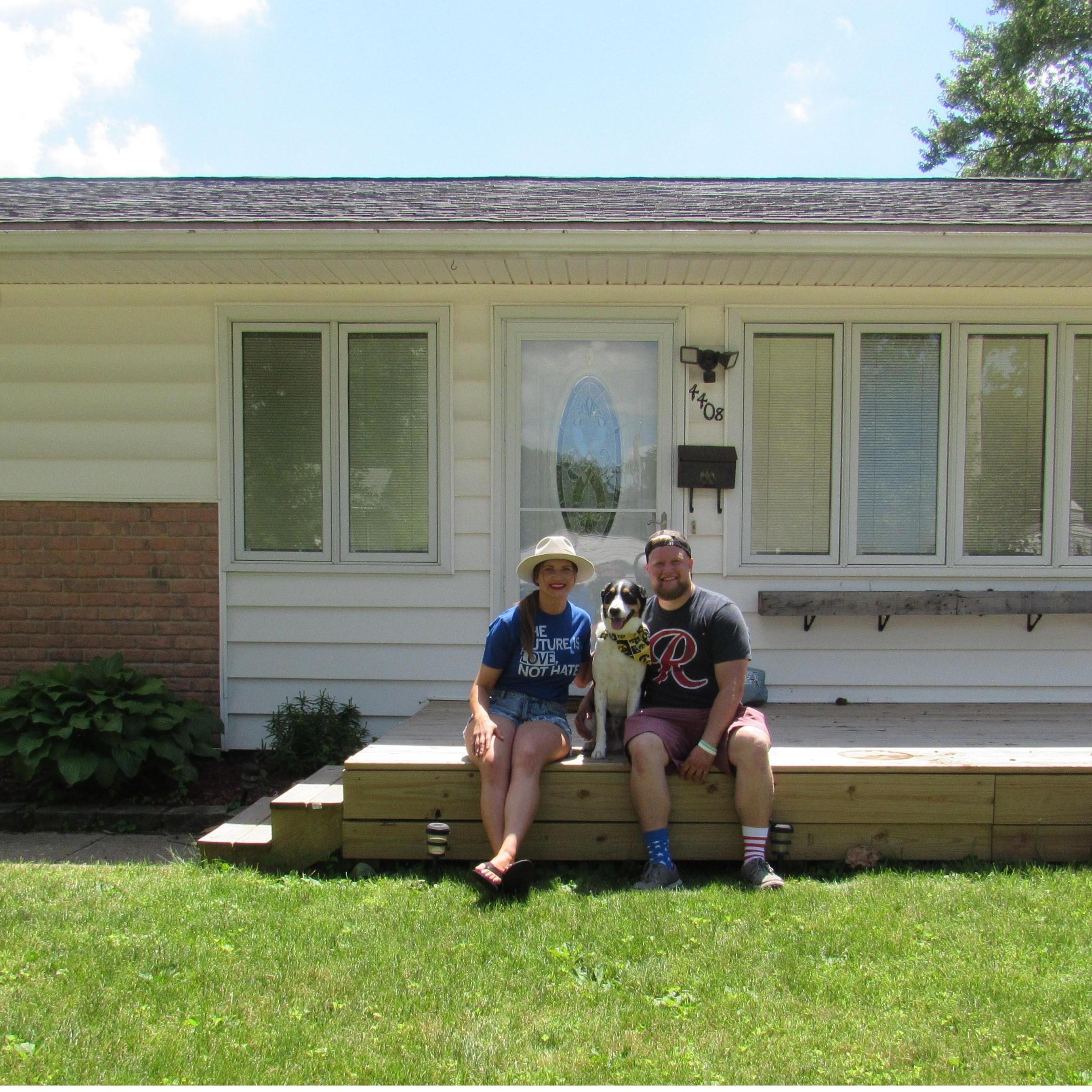 Our first home, 2018