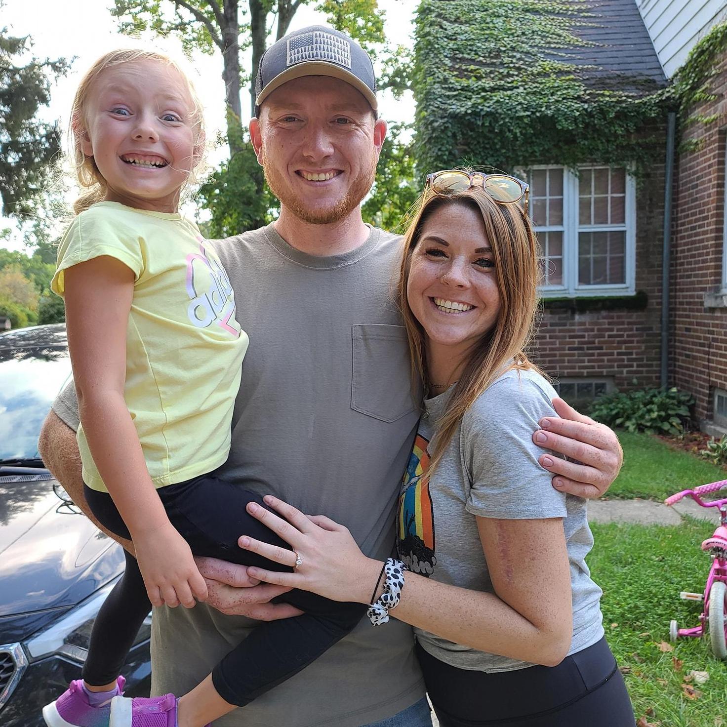 The day that we got engaged.